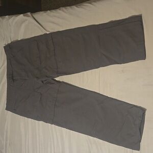Northface Larg Cargo pants with wide leg, zip off legs and use as cargo shorts.